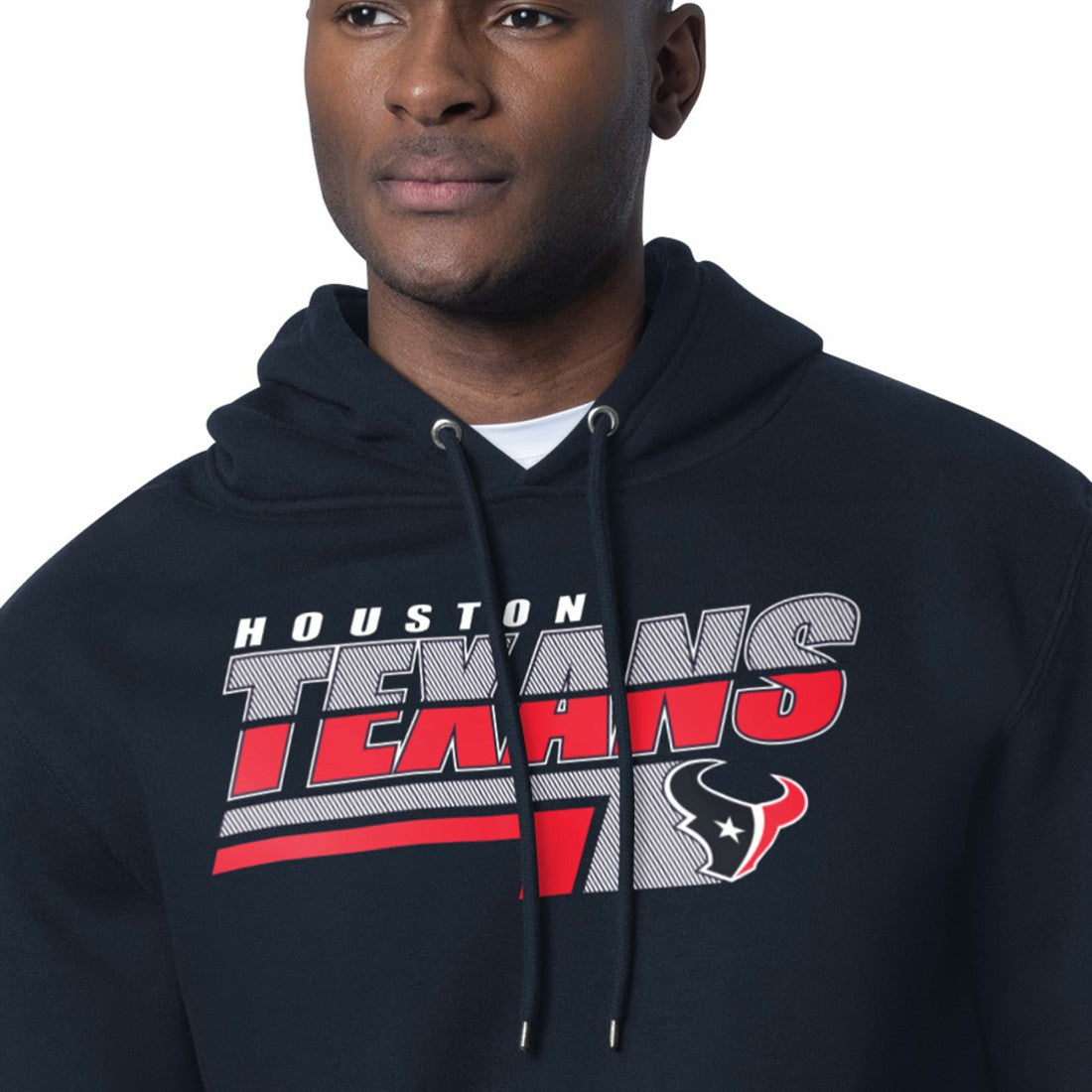 Starter Logo Push Graphic Hoodie - Houston Texans Hoodies