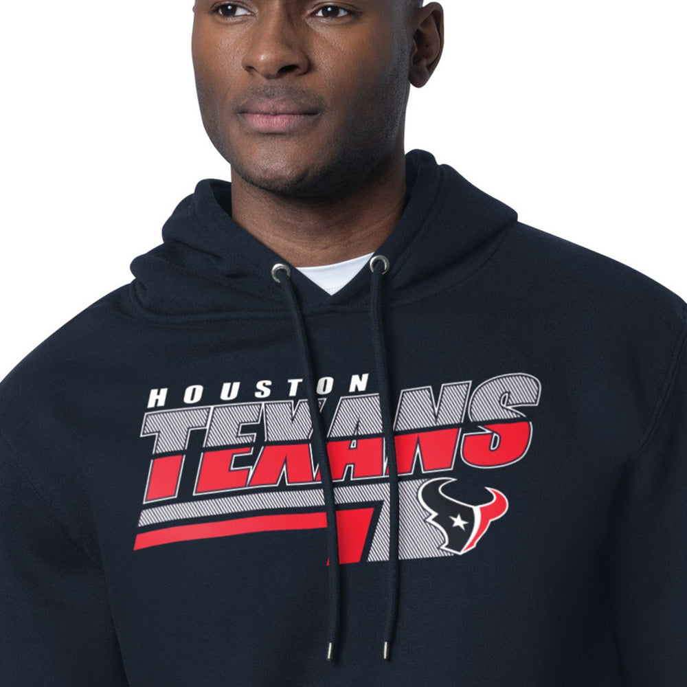 Starter Logo Push Graphic Hoodie - Houston Texans Hoodies