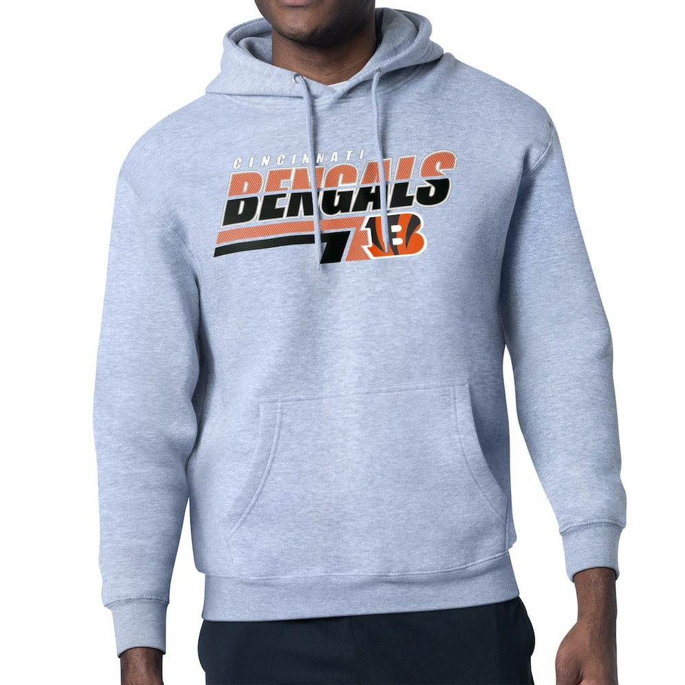 Starter Logo Push Graphic Hoodie - Cincinnati Bengals Hoodies
