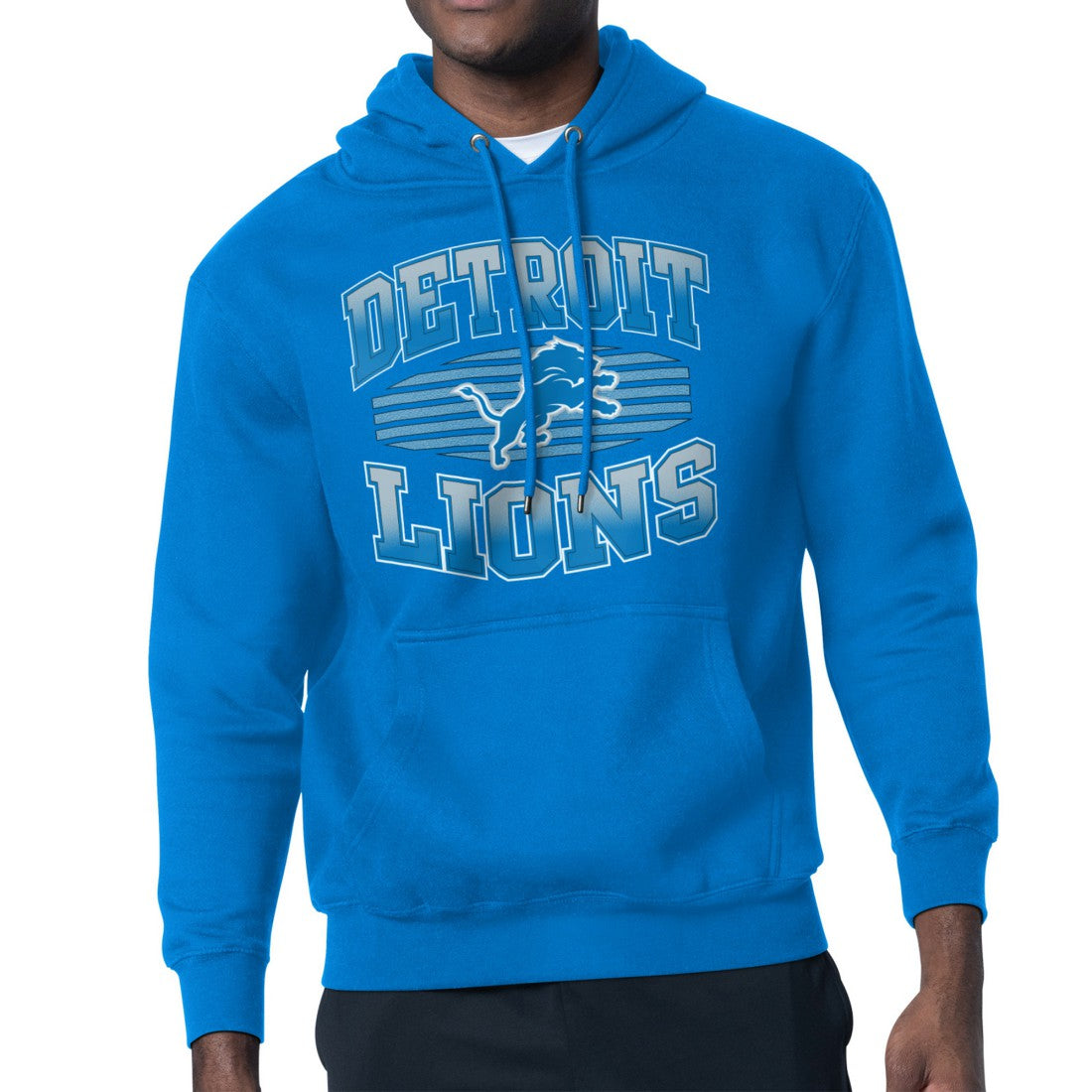 Starter Team Grit Graphic Hoodie - Detroit Lions Hoodies