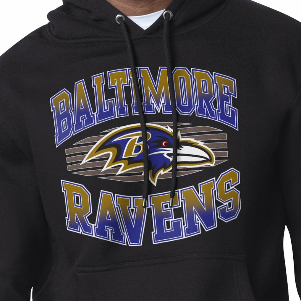 Starter Team Grit Graphic Hoodie - Baltimore Ravens Hoodies