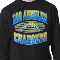 Starter Team Grit Graphic Fleece Pullover Sweatshirt - Los Angeles Chargers Pullover