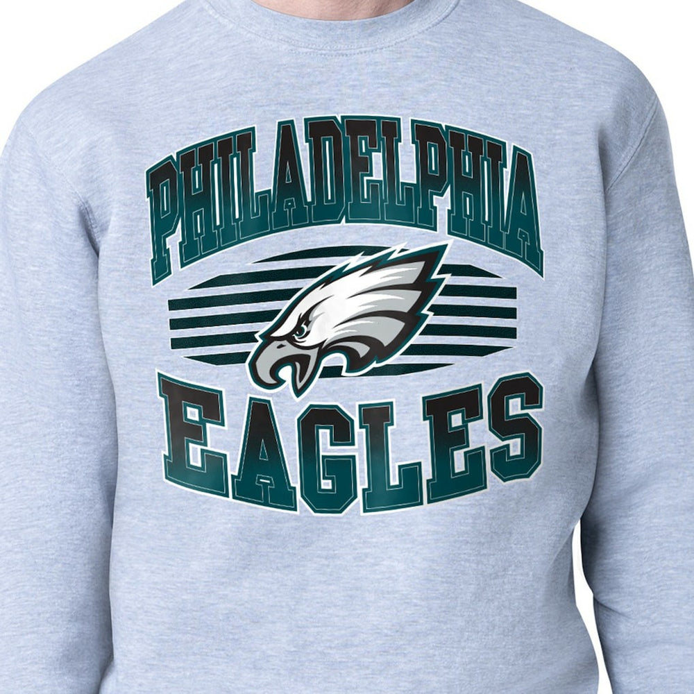 Starter Team Grit Graphic Fleece Pullover Sweatshirt - Philadelphia Eagles Pullover