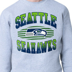 Starter Team Grit Graphic Fleece Pullover Sweatshirt - Seattle Seahawks Pullover