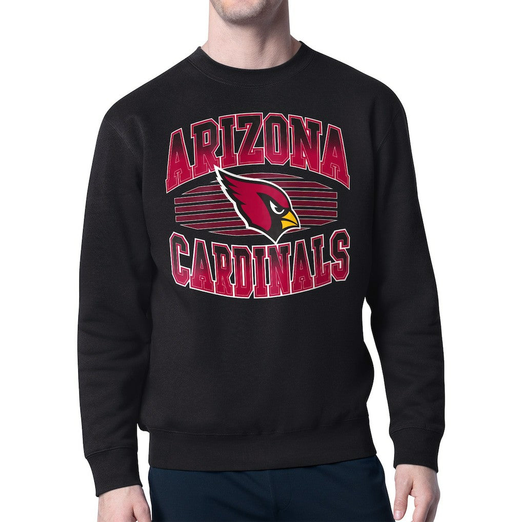Starter Team Grit Graphic Fleece Pullover Sweatshirt - Arizona Cardinals Pullover