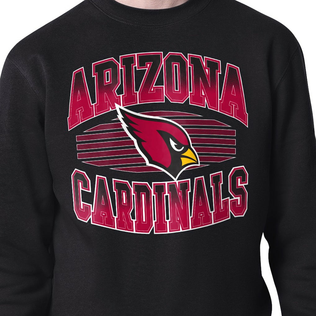 Starter Team Grit Graphic Fleece Pullover Sweatshirt - Arizona Cardinals Pullover