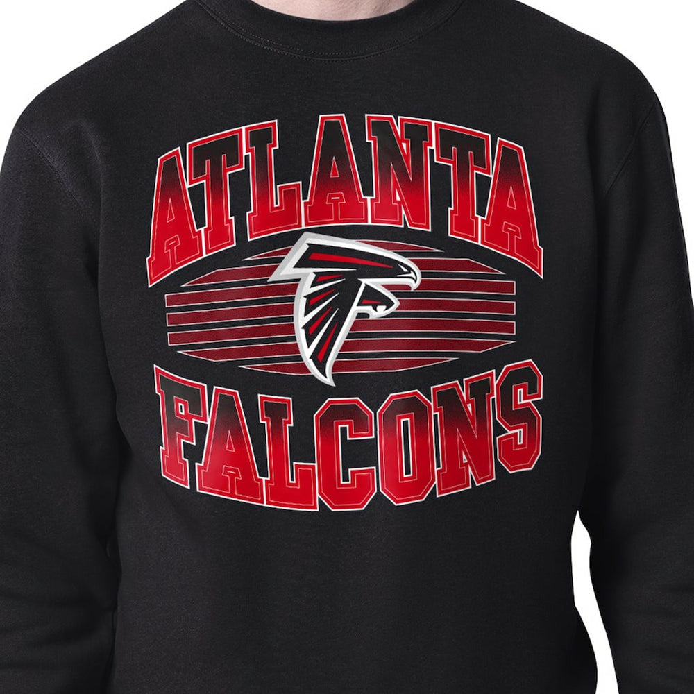 Starter Team Grit Graphic Fleece Pullover Sweatshirt - Atlanta Falcons Pullover
