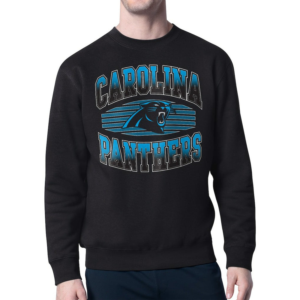 Starter Team Grit Graphic Fleece Pullover Sweatshirt - Carolina Panthers Pullover