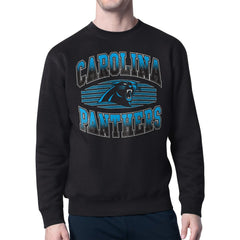 Starter Team Grit Graphic Fleece Pullover Sweatshirt - Carolina Panthers Pullover