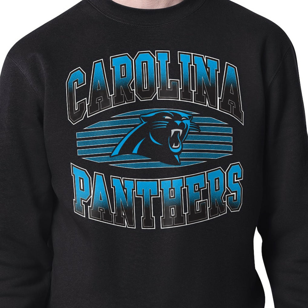 Starter Team Grit Graphic Fleece Pullover Sweatshirt - Carolina Panthers Pullover