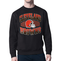 Starter Team Grit Graphic Fleece Pullover Sweatshirt - Cleveland Browns Pullover