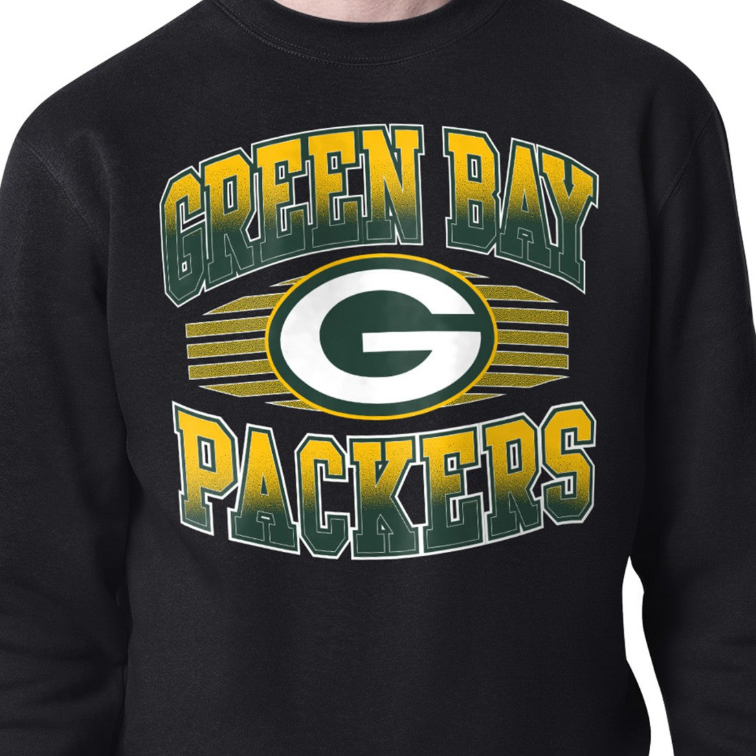 Starter Team Grit Graphic Fleece Pullover Sweatshirt - Green Bay Packers Pullover