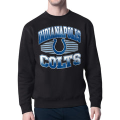 Starter Team Grit Graphic Fleece Pullover Sweatshirt - Indianapolis Colts Pullover