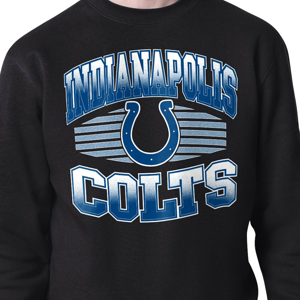 Starter Team Grit Graphic Fleece Pullover Sweatshirt - Indianapolis Colts Pullover