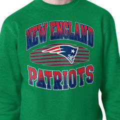 Starter Team Grit Graphic Fleece Pullover Sweatshirt - New England Patriots Pullover