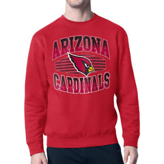 Starter Team Grit Graphic Fleece Pullover Sweatshirt - Arizona Cardinals Pullover