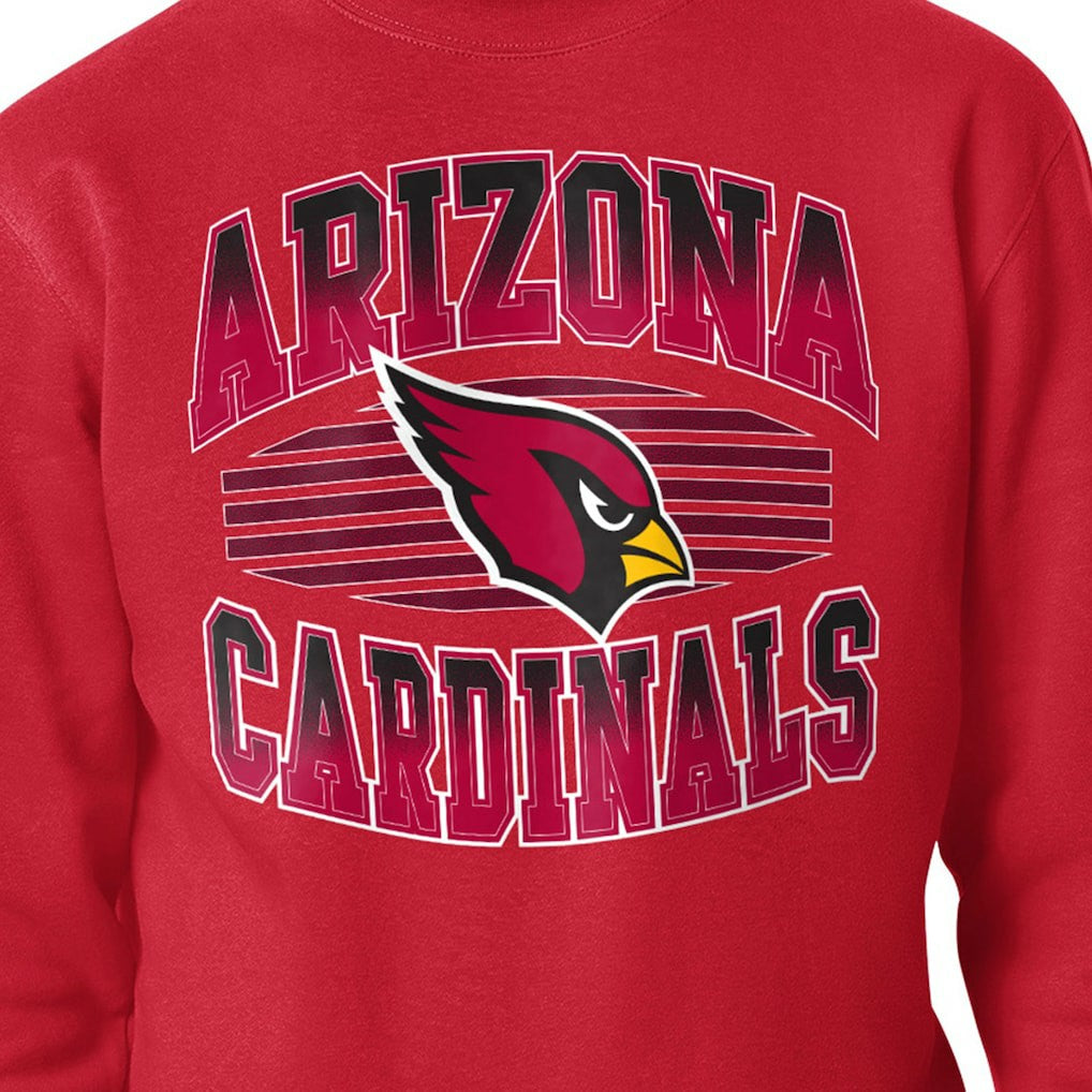 Starter Team Grit Graphic Fleece Pullover Sweatshirt - Arizona Cardinals Pullover