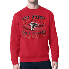 Starter Team Grit Graphic Fleece Pullover Sweatshirt - Atlanta Falcons Pullover