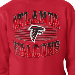 Starter Team Grit Graphic Fleece Pullover Sweatshirt - Atlanta Falcons Pullover