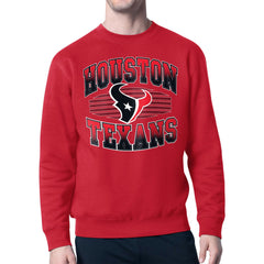 Starter Team Grit Graphic Fleece Pullover Sweatshirt - Houston Texans Pullover