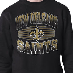 Starter Team Grit Graphic Fleece Pullover Sweatshirt - New Orleans Saints Pullover