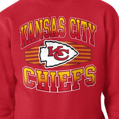 Starter Team Grit Graphic Fleece Pullover Sweatshirt - Kansas City Chiefs Pullover
