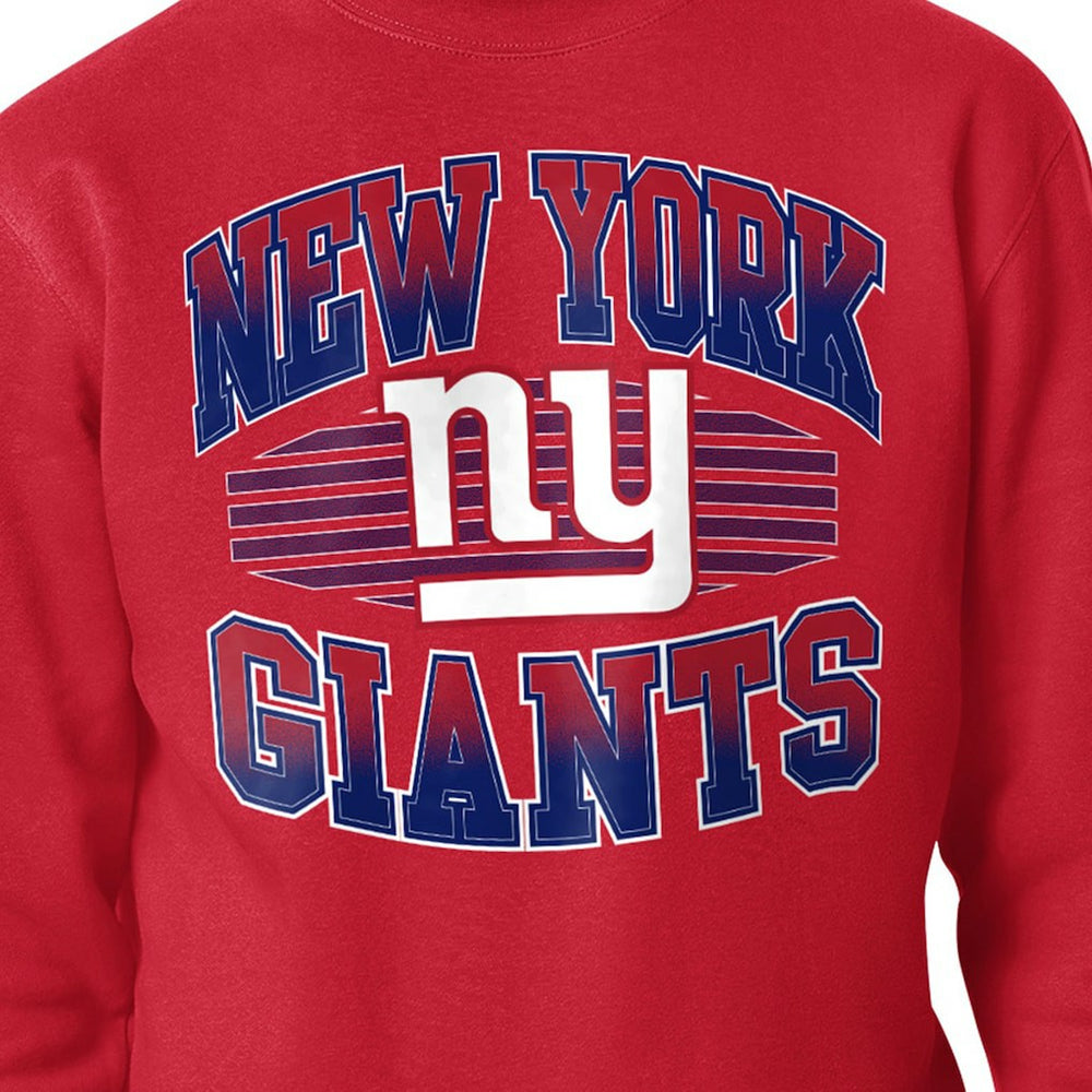 Starter Team Grit Graphic Fleece Pullover Sweatshirt - New York Giants Pullover