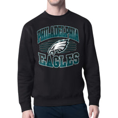 Starter Team Grit Graphic Fleece Pullover Sweatshirt - Philadelphia Eagles Pullover