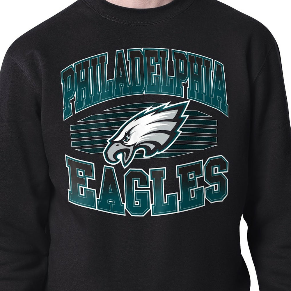 Starter Team Grit Graphic Fleece Pullover Sweatshirt - Philadelphia Eagles Pullover