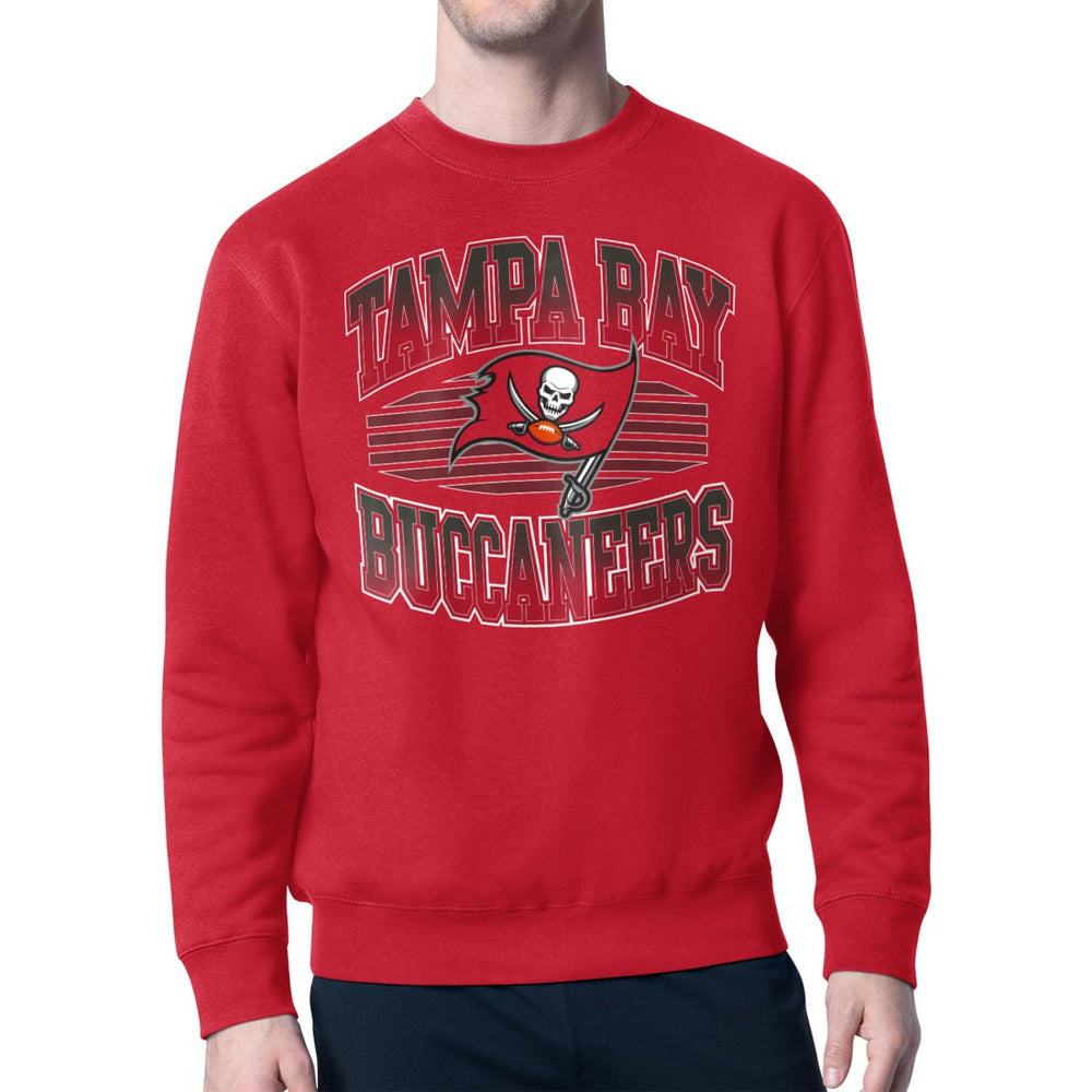 Starter Team Grit Graphic Fleece Pullover Sweatshirt - Tampa Bay Buccaneers Pullover