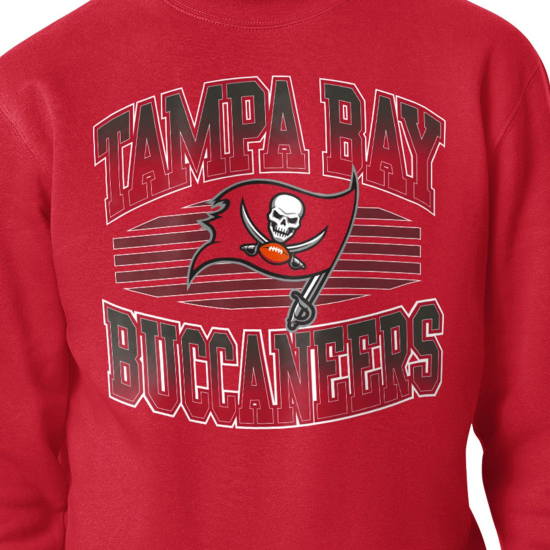 Starter Team Grit Graphic Fleece Pullover Sweatshirt - Tampa Bay Buccaneers Pullover