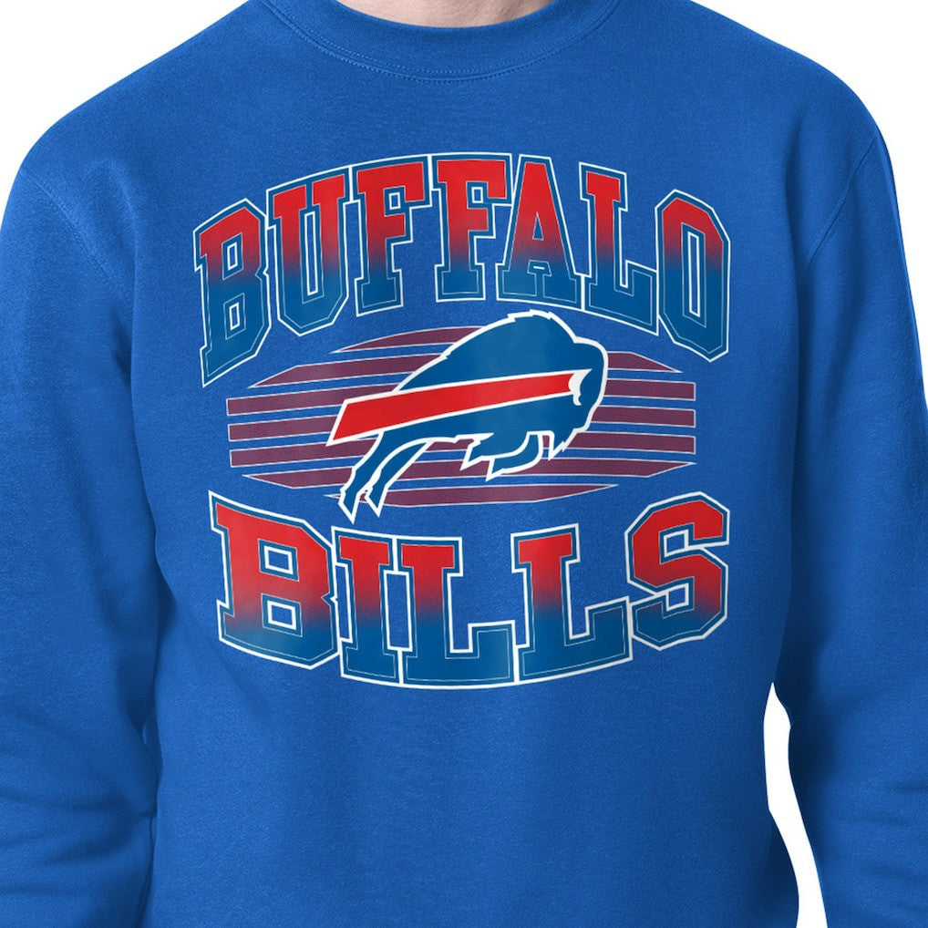 Starter Team Grit Graphic Fleece Pullover Sweatshirt - Buffalo Bills Pullover