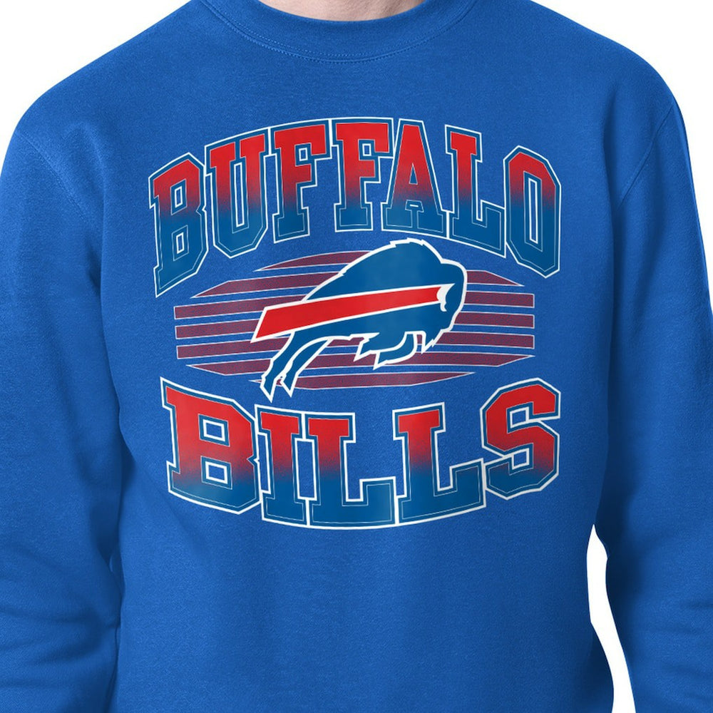 Starter Team Grit Graphic Fleece Pullover Sweatshirt - Buffalo Bills Pullover