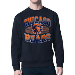 Starter Team Grit Graphic Fleece Pullover Sweatshirt - Chicago Bears Pullover