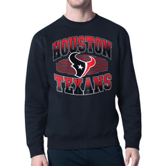 Starter Team Grit Graphic Fleece Pullover Sweatshirt - Houston Texans Pullover