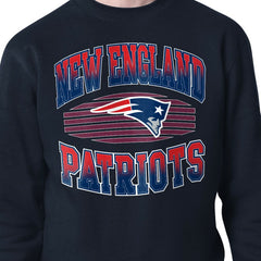 Starter Team Grit Graphic Fleece Pullover Sweatshirt - New England Patriots Pullover