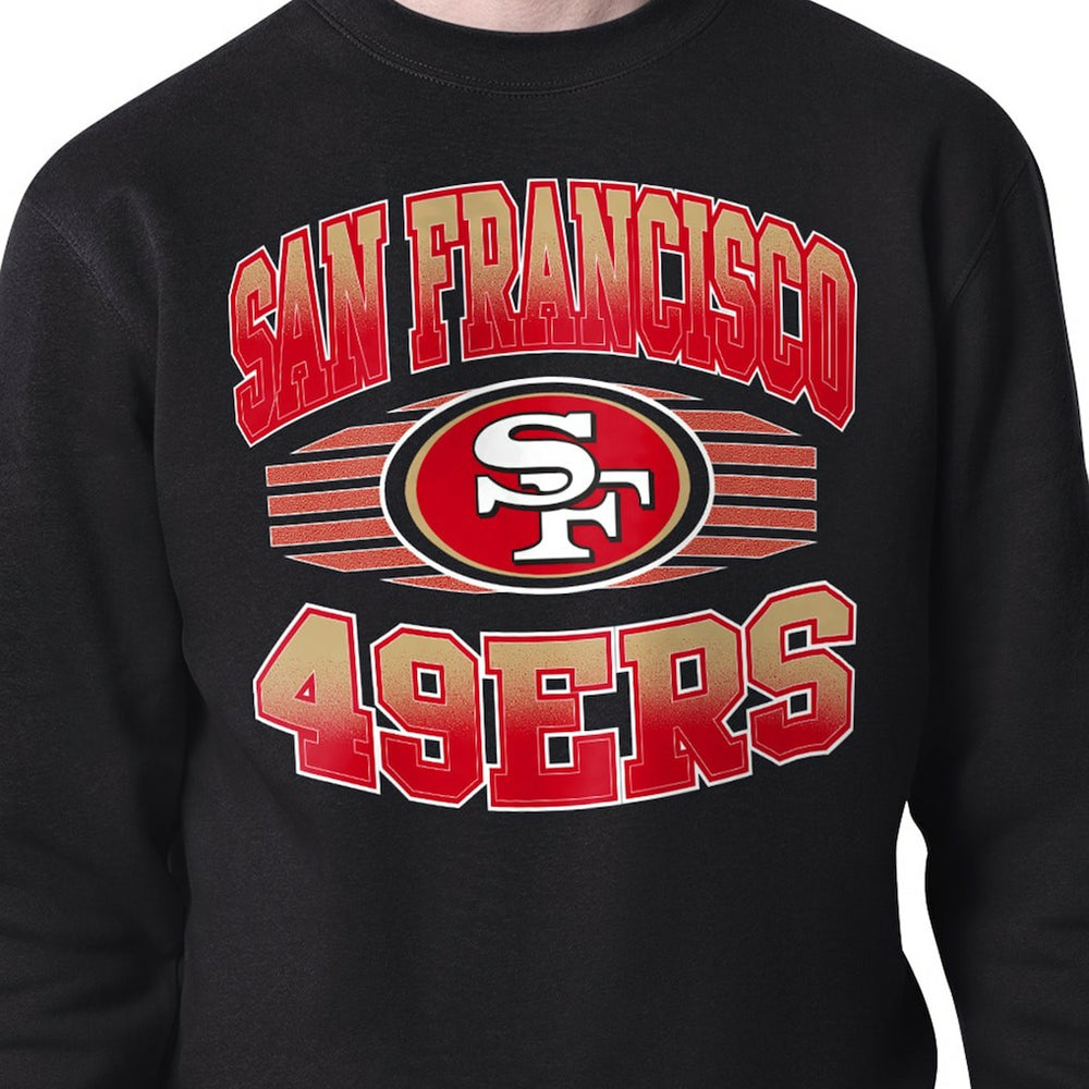 Starter Team Grit Graphic Fleece Pullover Sweatshirt - San Francisco 49ers Pullover
