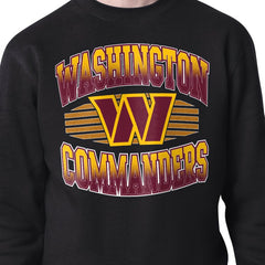 Starter Team Grit Graphic Fleece Pullover Sweatshirt - Washington Commanders Pullover