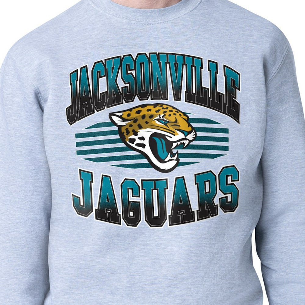 Starter Team Grit Graphic Fleece Pullover Sweatshirt - Jacksonville Jaguars Pullover