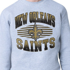 Starter Team Grit Graphic Fleece Pullover Sweatshirt - New Orleans Saints Pullover