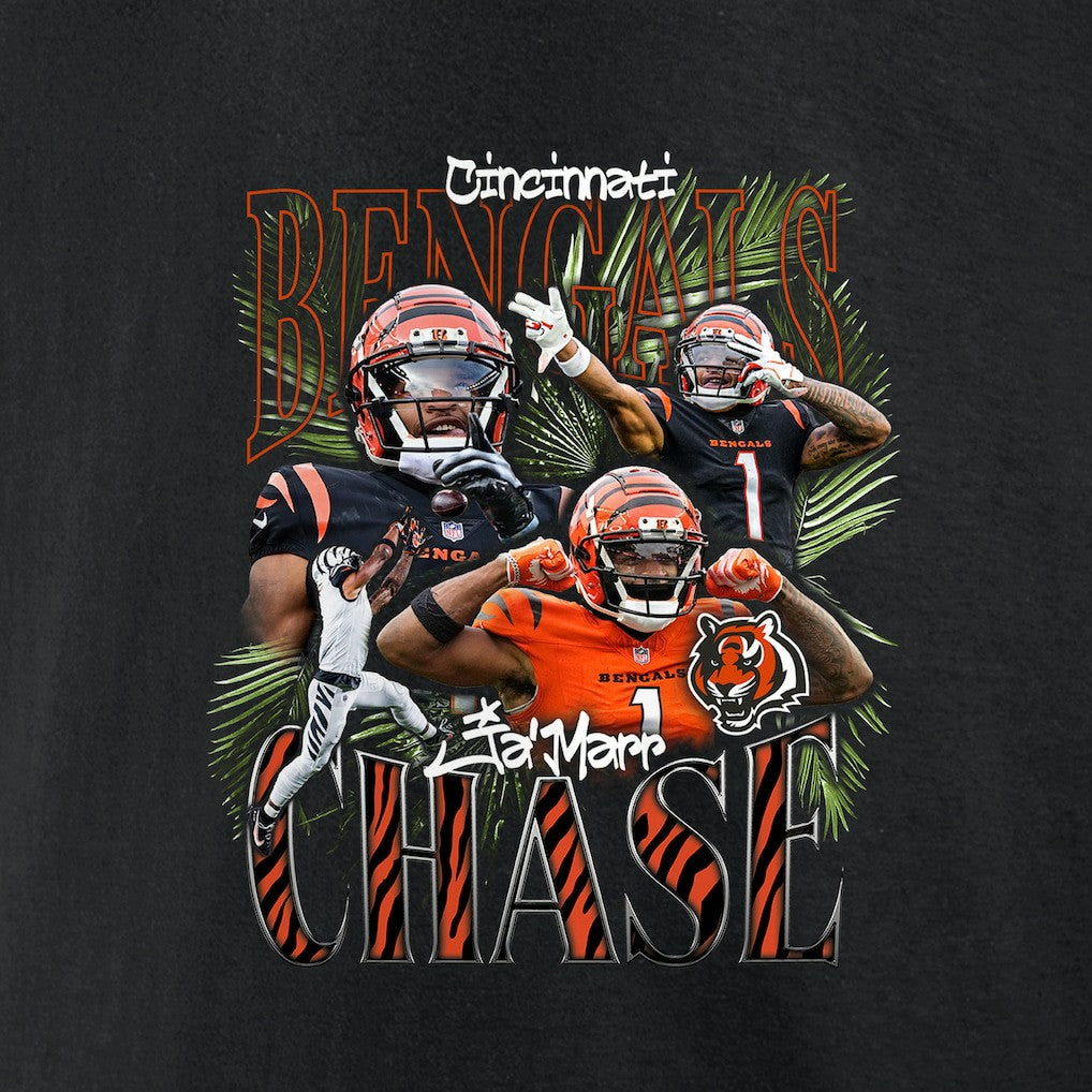 Ja'Marr Chase  Notorious Graphic T-Shirt - Cincinnati Bengals T-shirts