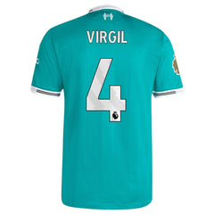 Virgil van Dijk Liverpool 2025/26 Third Player Jersey