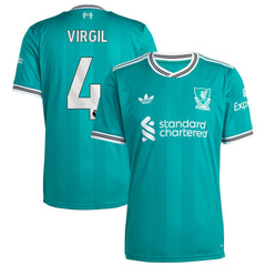Virgil van Dijk Liverpool 2025/26 Third Replica Player Jersey