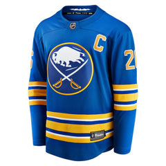 NHL Rasmus Dahlin Buffalo Sabres Fanatics Home Captain Patch Breakaway Jersey