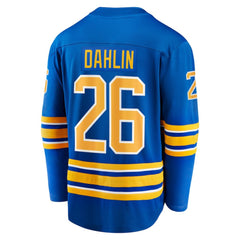 NHL Rasmus Dahlin Buffalo Sabres Fanatics Home Captain Patch Breakaway Jersey