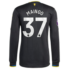 Kobbie Mainoo Manchester United 2025/26 Third Long Sleeve Player Jersey