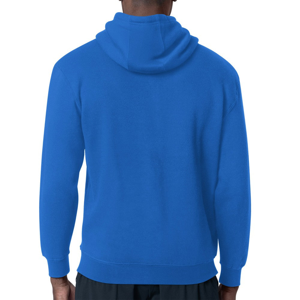 Royal New York Mets Starter Modern Tailsweep Fleece Tri-Blend Pullover Hoodie
