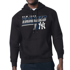 Black New York Yankees Starter Logo Push Graphic Hoodie