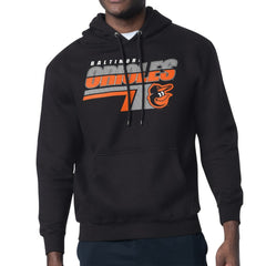 Black Baltimore Orioles Starter Logo Push Graphic Hoodie