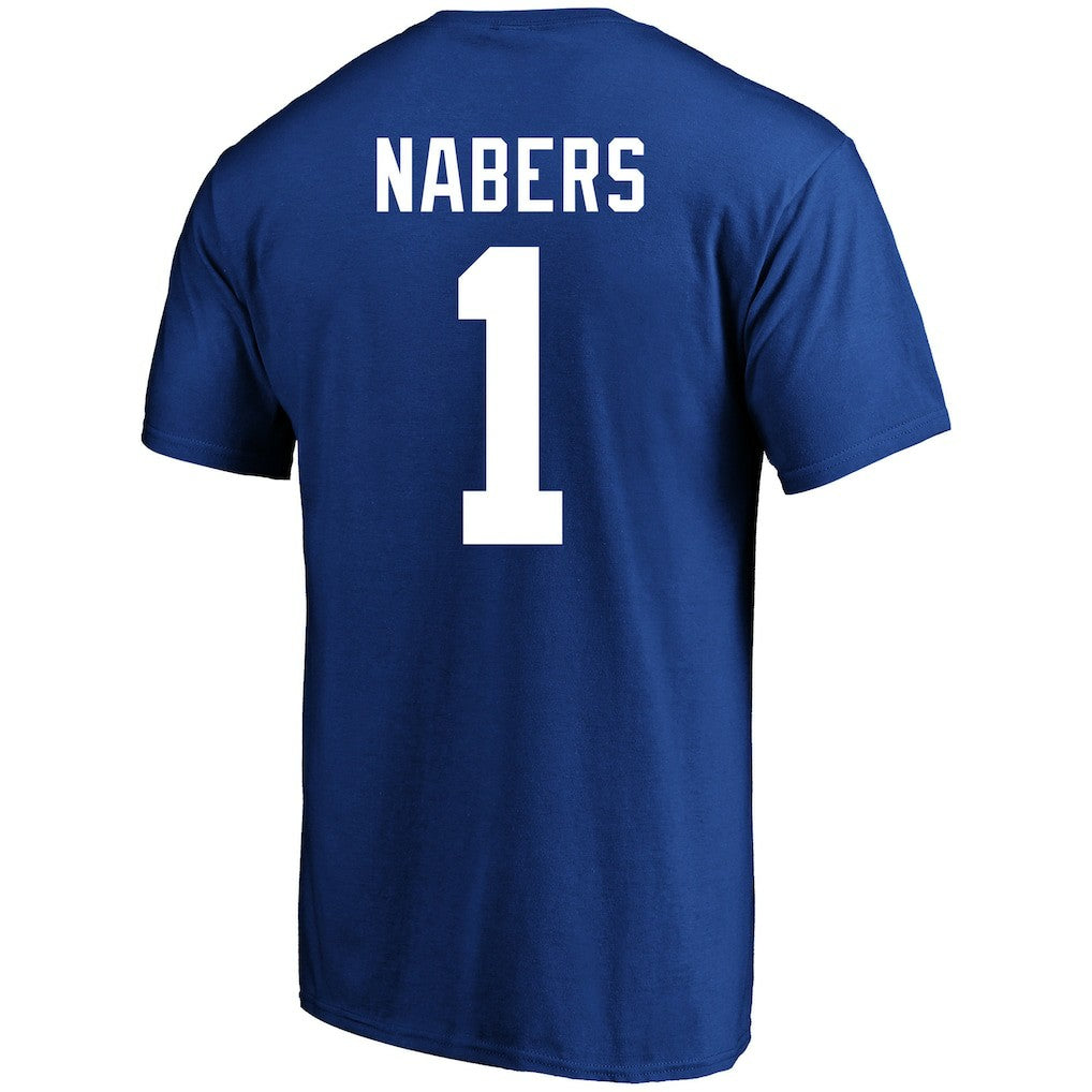 Malik Nabers  Big & Tall Player Name & Number T-Shirt - New York Giants T-shirts